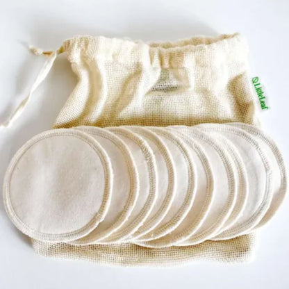 LITTLE LEAF ORGANIC Cleansing Pads and Bowl Set
